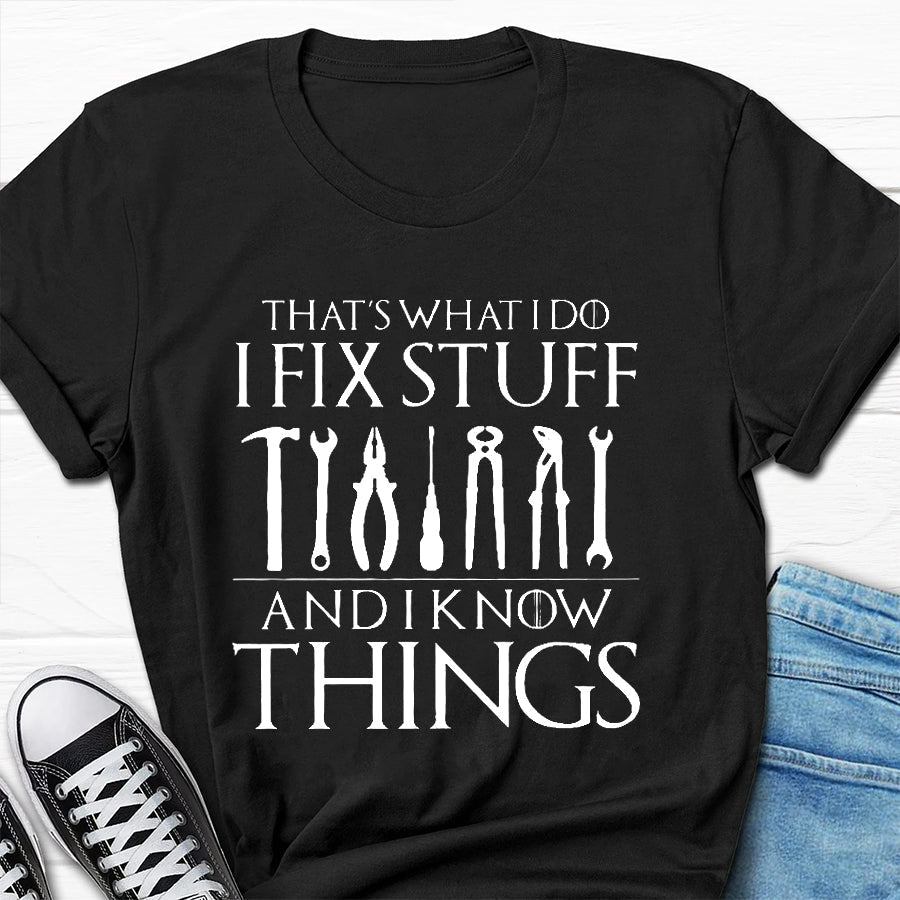 That's What I Do Print Men Slogan T-Shirt