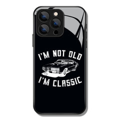 I'm Not Old Car Printed Premium Black Apple Samsung Phone Case