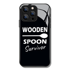 Wooden Spoon Survivor Printed Premium Black Apple Samsung Phone Case