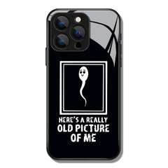 Here's A Really Old Picture Tadpole Printed Premium Black Apple Samsung Phone Case